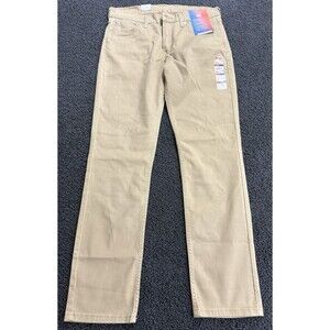Levis 511 Jeans Mens 32x32 Beige Waterless Stretch Denim NWT